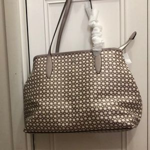 NWT Kate Spade Link Whitemulti Handbag